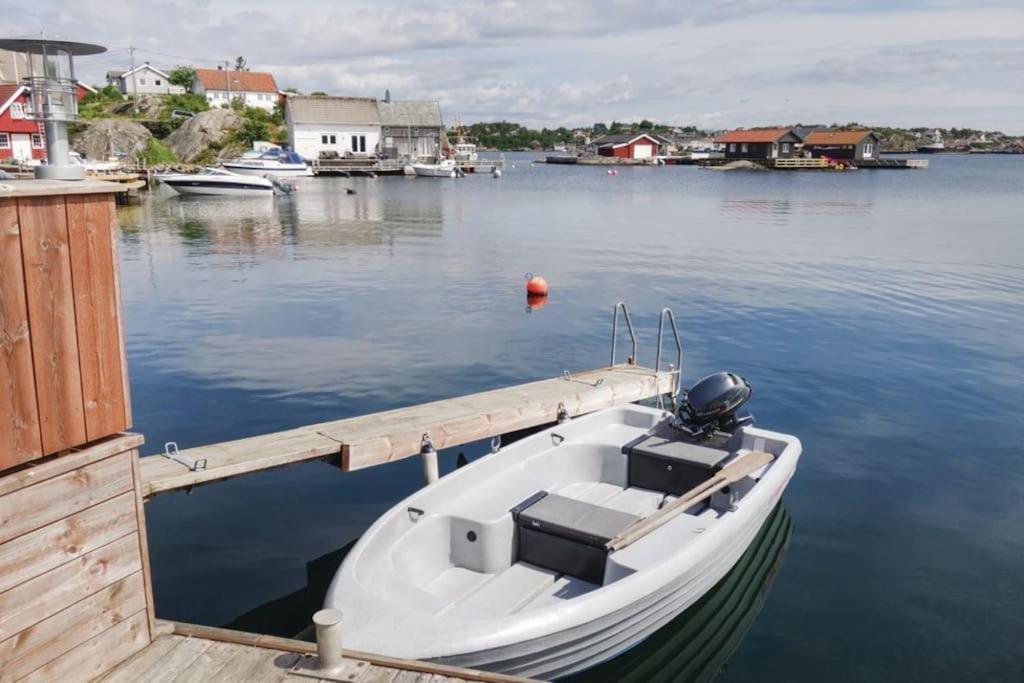 Ferie Pa Bryggekanten I Kristiansand, Flekkeroy Buitenkant foto