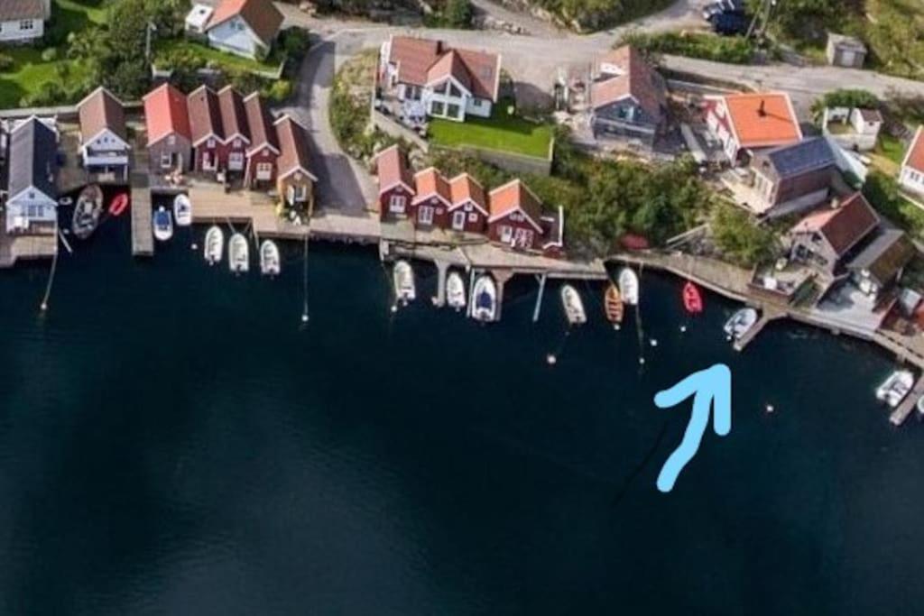 Ferie Pa Bryggekanten I Kristiansand, Flekkeroy Buitenkant foto