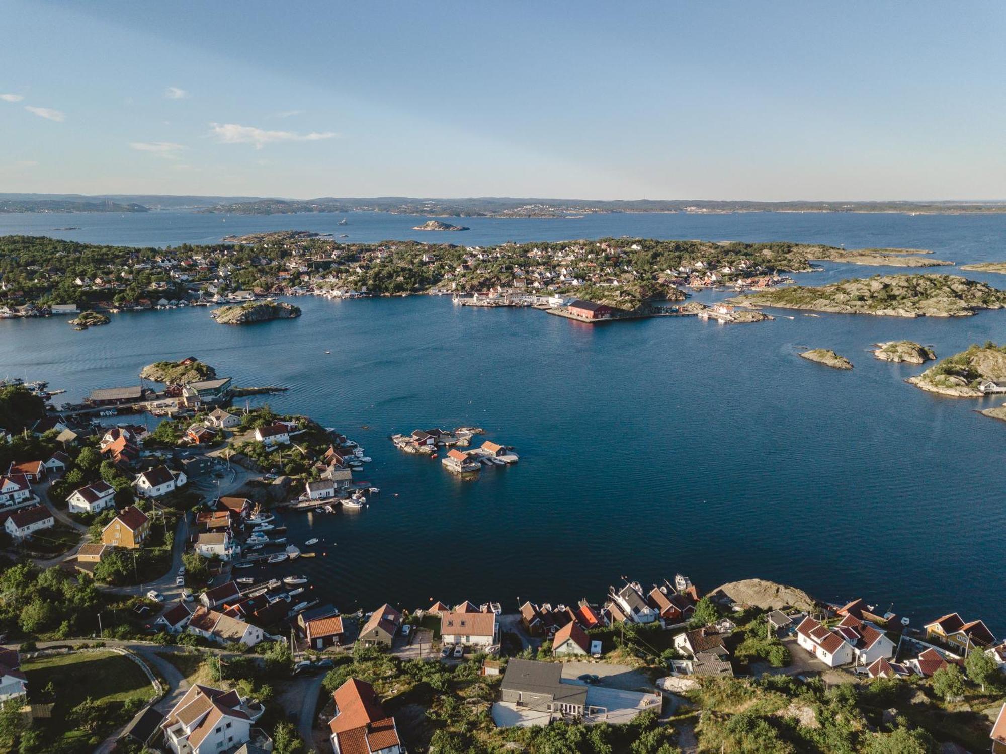 Ferie Pa Bryggekanten I Kristiansand, Flekkeroy Buitenkant foto