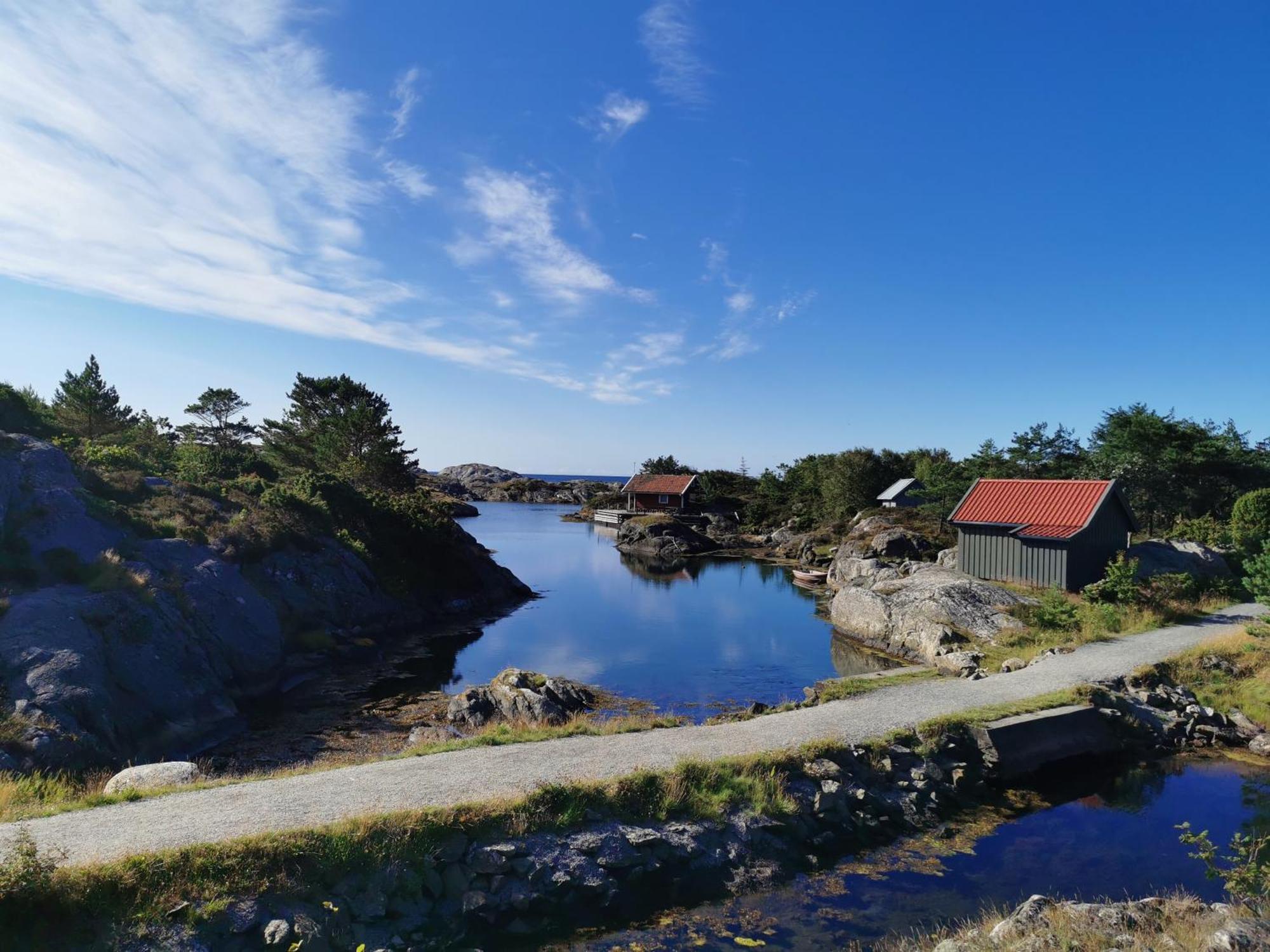 Ferie Pa Bryggekanten I Kristiansand, Flekkeroy Buitenkant foto