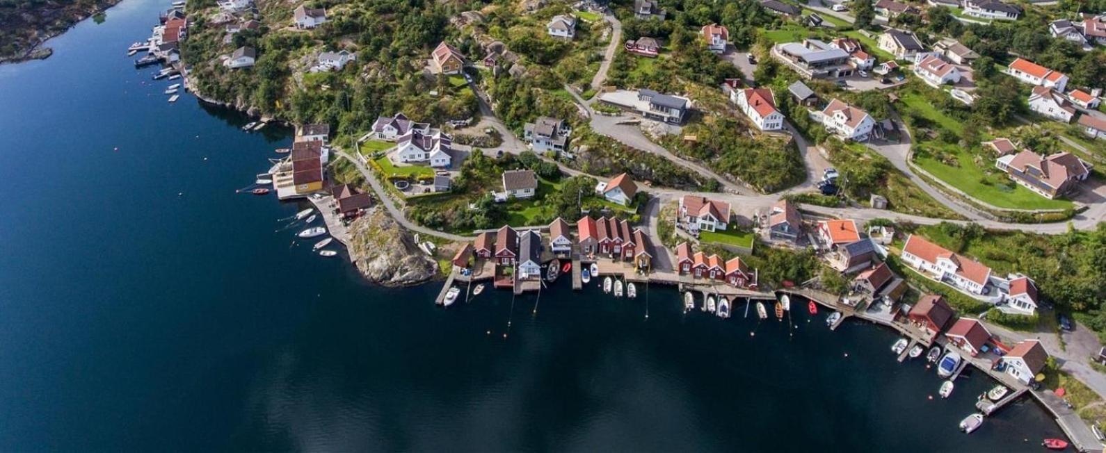 Ferie Pa Bryggekanten I Kristiansand, Flekkeroy Buitenkant foto