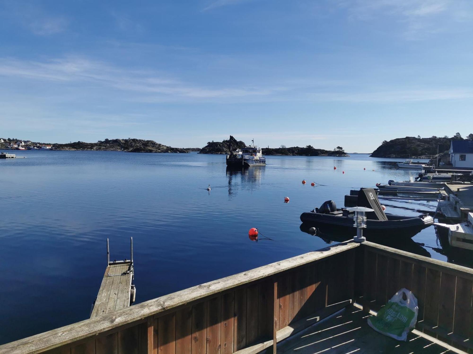Ferie Pa Bryggekanten I Kristiansand, Flekkeroy Buitenkant foto