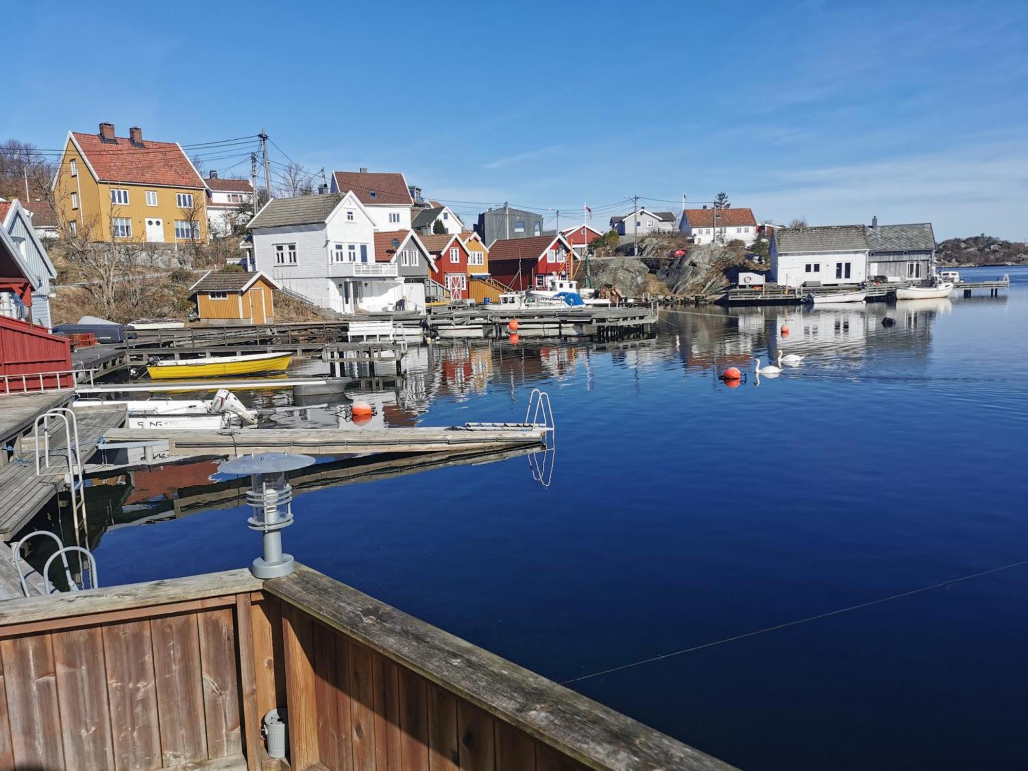 Ferie Pa Bryggekanten I Kristiansand, Flekkeroy Buitenkant foto